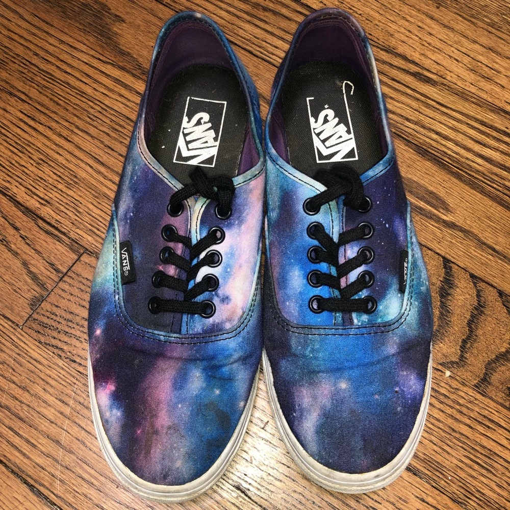 Galaxy Print Vans